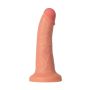 Realistic dildo Caliber 18/4 , PVC, flesh,  length 18cm, diameter 4cm - 5