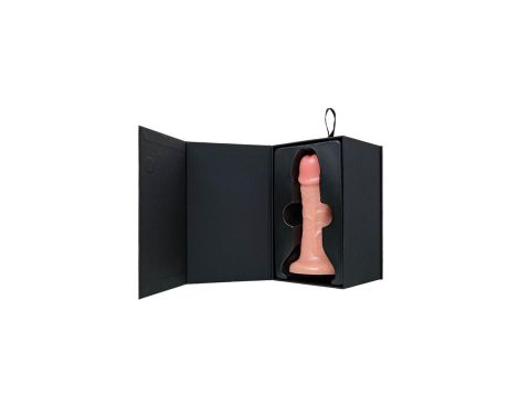 Realistic dildo Caliber 18/5 , PVC, flesh,  length 18cm, diameter 5cm - 8