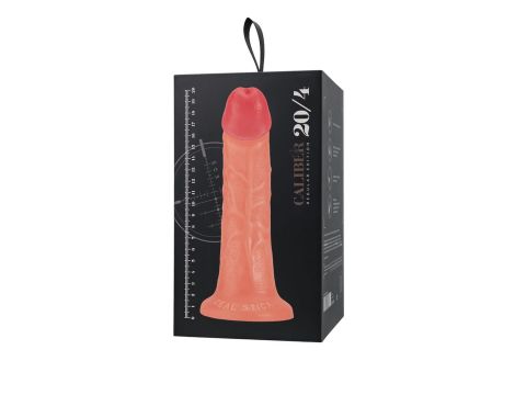 Realistic dildo Caliber 20/4 , PVC, flesh,  length 20cm, diameter 4cm - 12