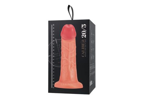 Realistic dildo Caliber 20/5 , PVC, flesh,  length 20cm, diameter 5cm - 11