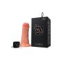 Realistic dildo Caliber 20/6 , PVC, flesh,  length 20cm, diameter 6cm - 2