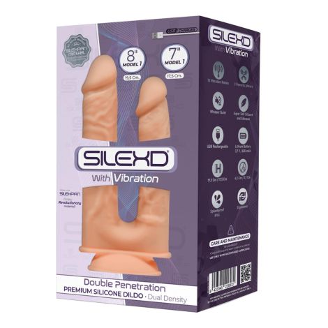 Dildo-SD.Model 1 (8""&7"") Flesh BOX Motor + LRS