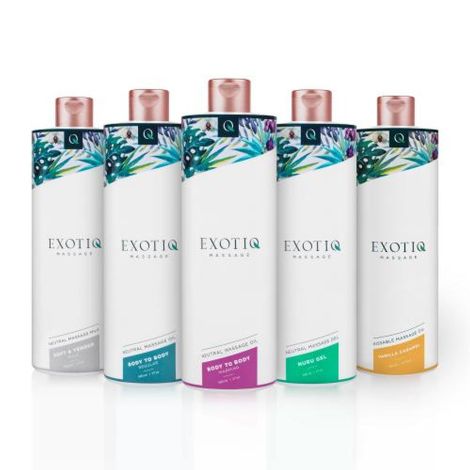 EXOTIQ Body To Body Warming Massage oil 500 ml. - 4