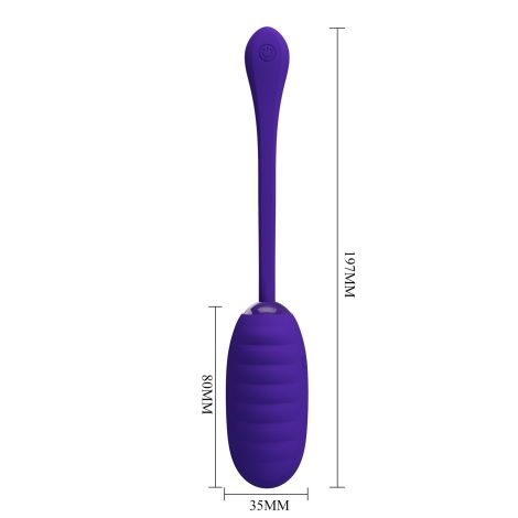 PRETTY LOVE - KIRK Super Soft Silicone, 12 vibration functions - 9