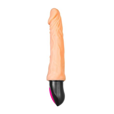 A-TOYS  Realistic Vibrator with heating, TPE, 12 Modes, bendable, recharble - 6