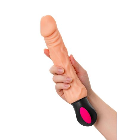 A-TOYS  Realistic Vibrator with heating, TPE, 12 Modes, bendable, recharble - 8