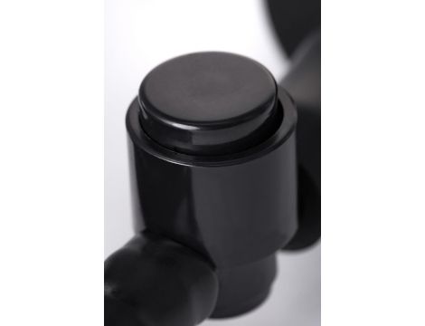 A-TOYS, Penis Pump, PVC, Black, 23.5 cm 3 cock rings included - 11