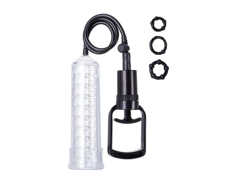 A-TOYS, Penis Pump, PVC, Transparent, 23.5 cm - 2