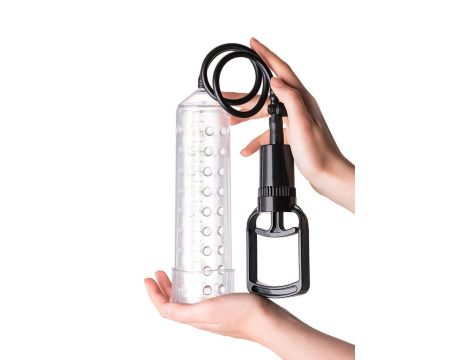 A-TOYS, Penis Pump, PVC, Transparent, 23.5 cm - 6