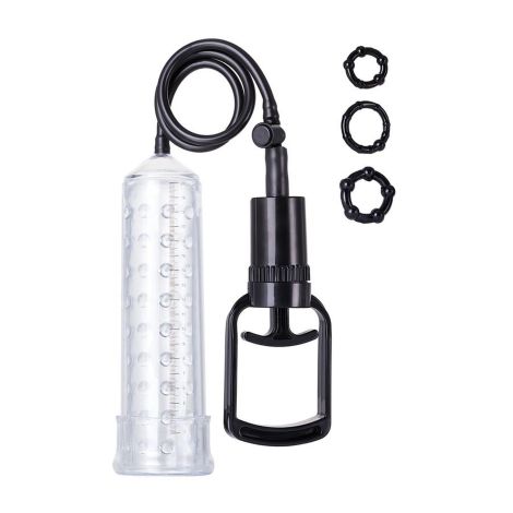 A-TOYS, Penis Pump, PVC, Transparent, 23.5 cm - 2