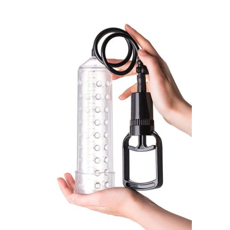 A-TOYS, Penis Pump, PVC, Transparent, 23.5 cm - 6