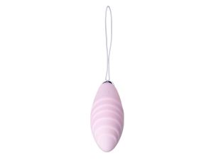 JOS VITA finger vibrating egg and vibrating attachment, silicone, powder pink, 8.5 and 8 cm - image 2