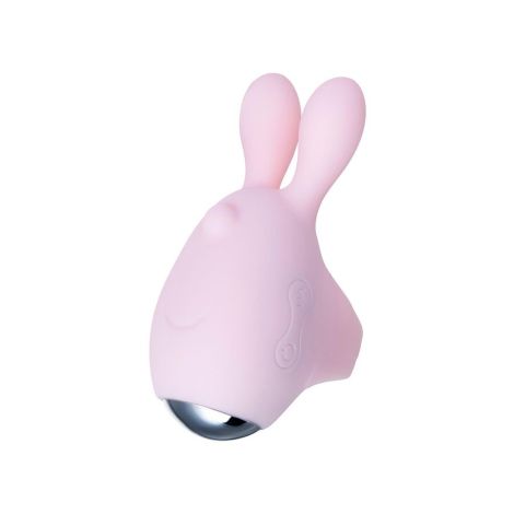 JOS VITA finger vibrating egg and vibrating attachment, silicone, powder pink, 8.5 and 8 cm - 5