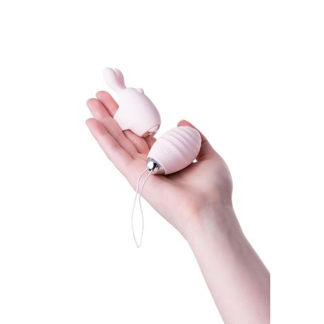 JOS VITA finger vibrating egg and vibrating attachment, silicone, powder pink, 8.5 and 8 cm - 13