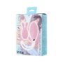 JOS VITA finger vibrating egg and vibrating attachment, silicone, powder pink, 8.5 and 8 cm - 11