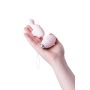 JOS VITA finger vibrating egg and vibrating attachment, silicone, powder pink, 8.5 and 8 cm - 14