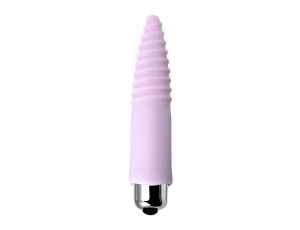 JOS NOVA, Finger vibrator for anal stimulation, silicone, powder pink, 9 cm - image 2