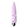 JOS NOVA, Finger vibrator for anal stimulation, silicone, powder pink, 9 cm - 5