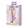 JOS NOVA, Finger vibrator for anal stimulation, silicone, powder pink, 9 cm - 7