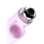 JOS NOVA, Finger vibrator for anal stimulation, silicone, powder pink, 9 cm - 10