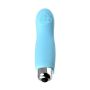 JOS DANKO, Finger vibrator for G-point stimulation, silicone, blue, 9.5 cm - 3