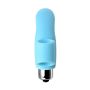 JOS DANKO, Finger vibrator for G-point stimulation, silicone, blue, 9.5 cm - 5