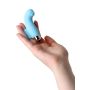 JOS DANKO, Finger vibrator for G-point stimulation, silicone, blue, 9.5 cm - 8