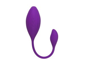 JOS Vacuum clitoris stimulator Ginny, silicone, purple, 31 cm - image 2