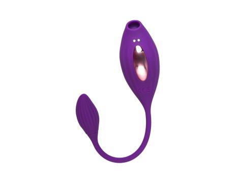 JOS Vacuum clitoris stimulator Ginny, silicone, purple, 31 cm - 3