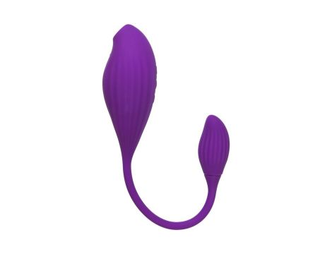 JOS Vacuum clitoris stimulator Ginny, silicone, purple, 31 cm - 4