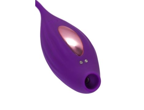 JOS Vacuum clitoris stimulator Ginny, silicone, purple, 31 cm - 11