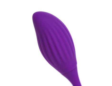 JOS Vacuum clitoris stimulator Ginny, silicone, purple, 31 cm - 13