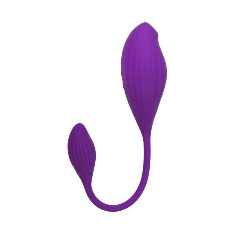 JOS Vacuum clitoris stimulator Ginny, silicone, purple, 31 cm - 5