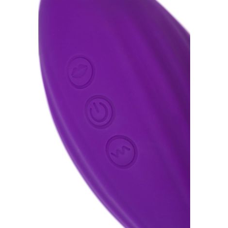 JOS Vacuum clitoris stimulator Ginny, silicone, purple, 31 cm - 12