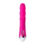 JOS BALLE, Vibrator with clitoral stimulator with moving balls, silicone, pink, 23 cm - 7