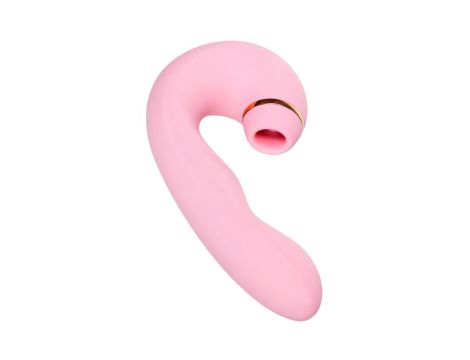 JOS Multifunctional clitoral stimulator JUNA, pink, 15 cm - 5