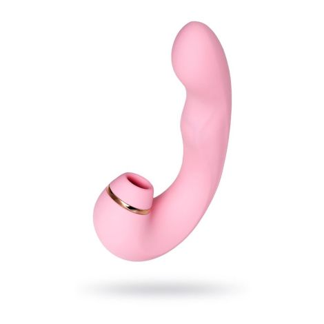 JOS Multifunctional clitoral stimulator JUNA, pink, 15 cm