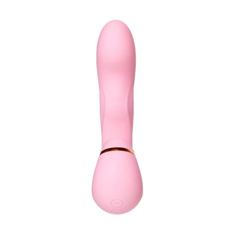 JOS Multifunctional clitoral stimulator JUNA, pink, 15 cm - 3