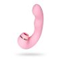 JOS Multifunctional clitoral stimulator JUNA, pink, 15 cm - 2