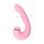 JOS Multifunctional clitoral stimulator JUNA, pink, 15 cm - 11