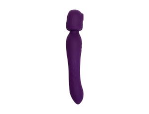 JOS Stimulator 2 in 1 Kisom, silicone, purple, 13 cm - image 2