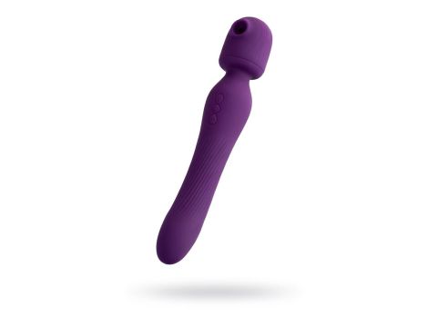 JOS Stimulator 2 in 1 Kisom, silicone, purple, 13 cm