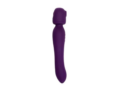 JOS Stimulator 2 in 1 Kisom, silicone, purple, 13 cm - 2