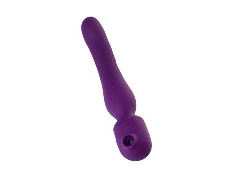 JOS Stimulator 2 in 1 Kisom, silicone, purple, 13 cm - 5