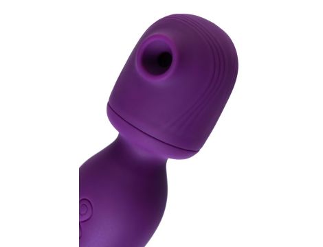 JOS Stimulator 2 in 1 Kisom, silicone, purple, 13 cm - 12