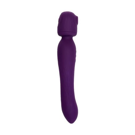 JOS Stimulator 2 in 1 Kisom, silicone, purple, 13 cm - 2