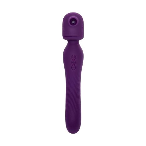 JOS Stimulator 2 in 1 Kisom, silicone, purple, 13 cm - 3