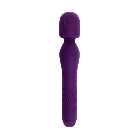 JOS Stimulator 2 in 1 Kisom, silicone, purple, 13 cm - 4