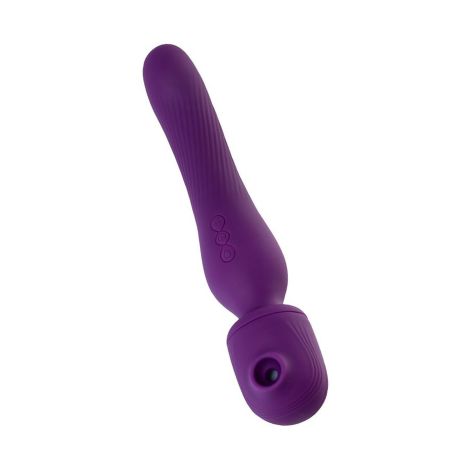 JOS Stimulator 2 in 1 Kisom, silicone, purple, 13 cm - 5