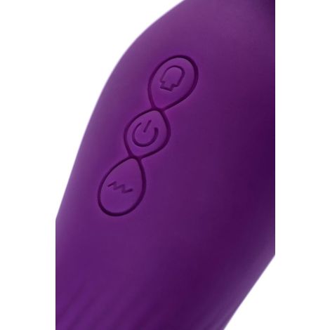 JOS Stimulator 2 in 1 Kisom, silicone, purple, 13 cm - 13